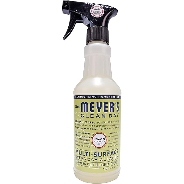 MRS. MEYER'S CLEAN DAY All-Purpose Cleaner Spray, Lemon Verbena, 16 fl. oz