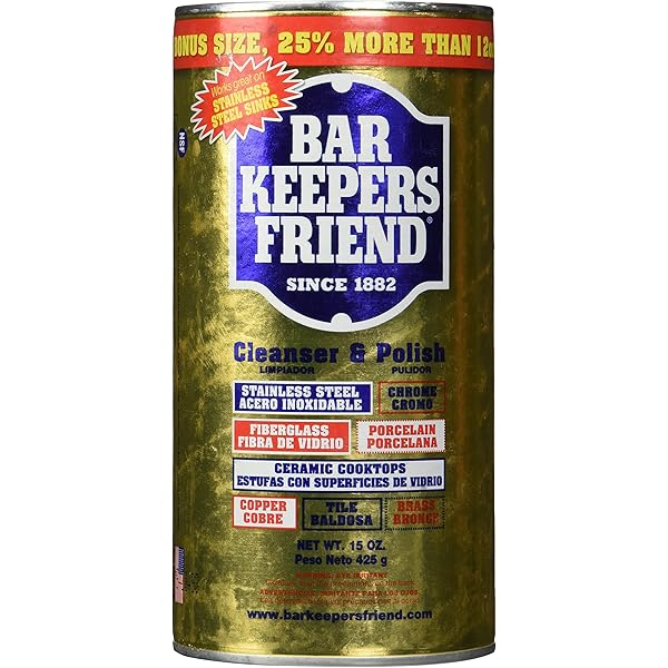 Bar Keepers Friend® Cleanser & Polish: 15 OZ