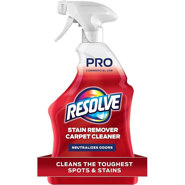 Resolve Professional Strength Spot and Stain Carpet Cleaner, Carpet Cleaner, Carpet Cleaner Solution, 32 Fl Oz (Pack of 1)
