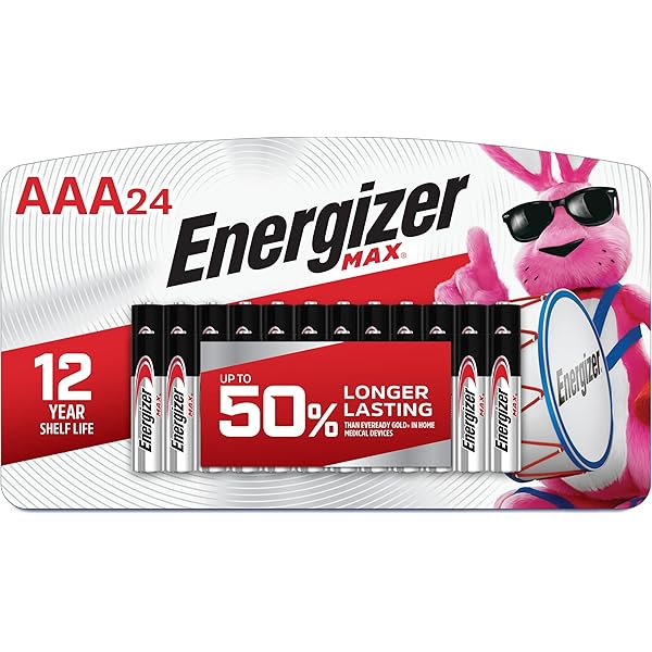 Energizer MAX AAA Batteries (24 Pack), Triple A Alkaline Batteries