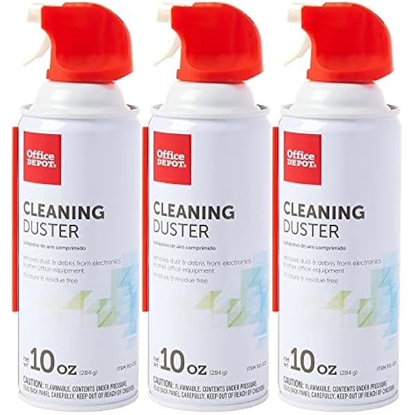 Office Depot Cleaning Duster, 10 Oz, Pack of 3, OD101523