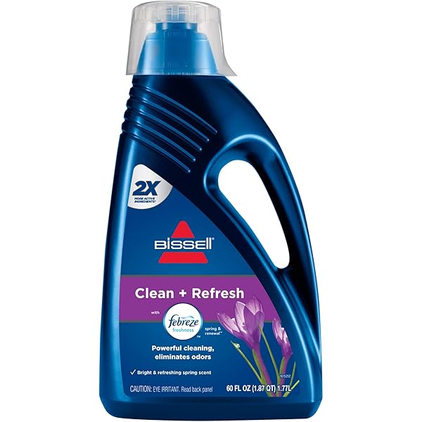BISSELL DeepClean + Refresh with Febreze Freshness Spring & Renewal Formula, 1052A, 60 Ounces