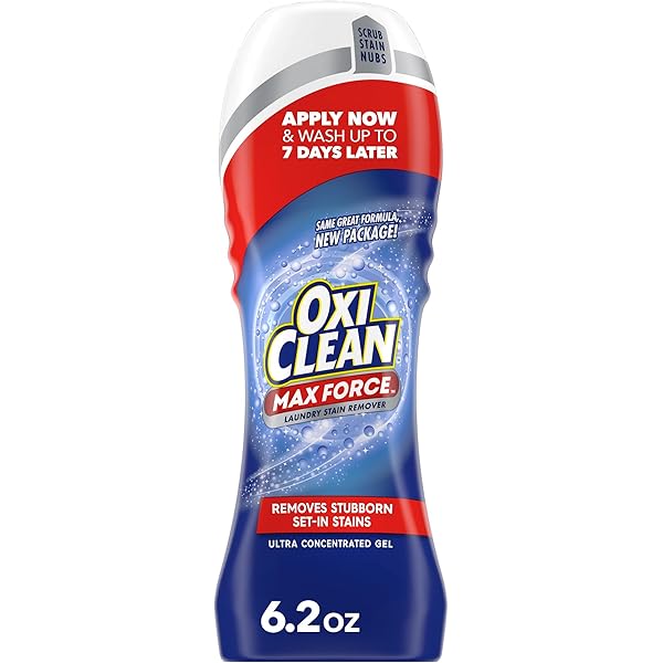 OxiClean Max Force Laundry Stain Remover Gel Stick, 6.2 fl oz
