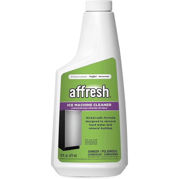 Affresh Ice Machine Cleaner, Helps Remove Hard Water and Mineral Buildup for Great-Tasting Ice