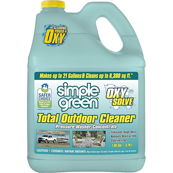 Simple Green Oxy Solve Total Outdoor Pressure Washer Cleaner – 1 Gal