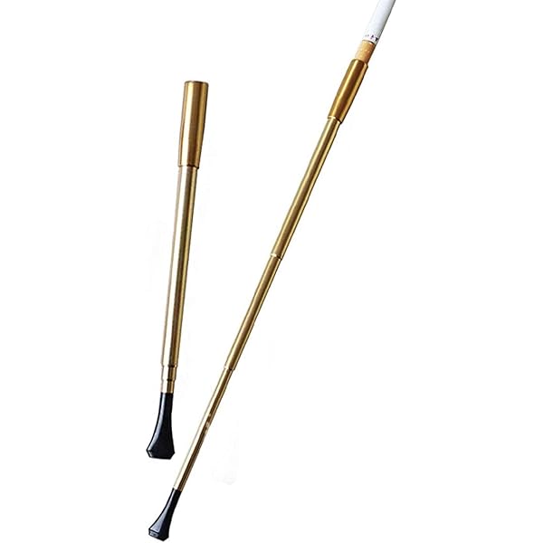 Long Extendable Cigarette Holder for Women 1920s Costume Cosplay (Cigarette Holder, Gold)