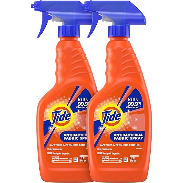 Tide Antibacterial Fabric Spray, 2 count, 22 fl oz each
