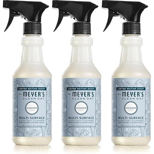 MRS. MEYER'S CLEAN DAY Multi-Surface Cleaner, Snow Drop, 16 OZ