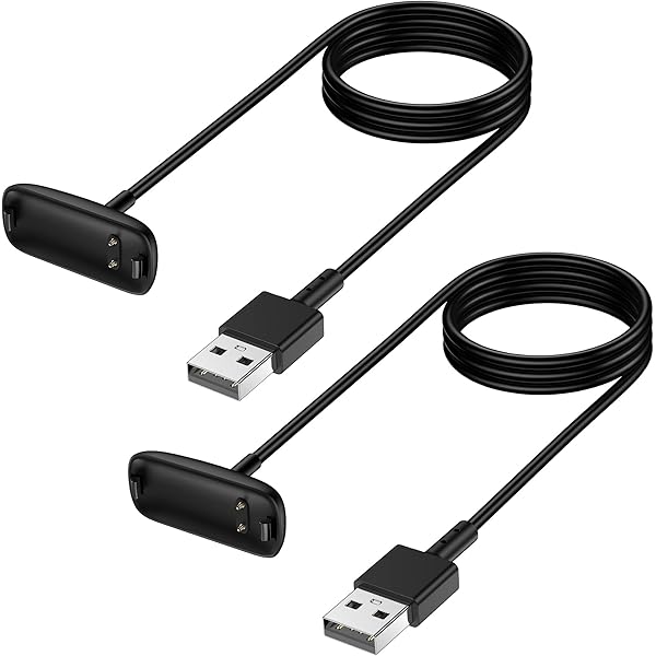 Charger Cable Replacement for Fitbit Inspire 3 (2 Pack/3.3Ft)