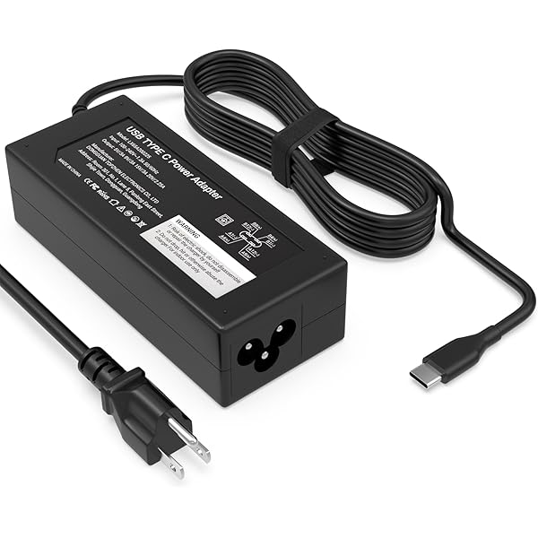 Laptop Charger-45W USB-C Power Adapter Compatible with HP Chromebook,Fast Charging for USB C Laptop Charger,6FT Type C Power Cord