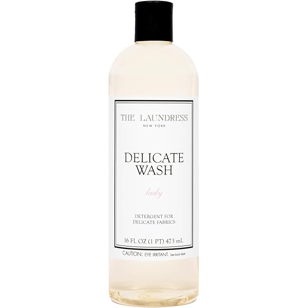 The Laundress Delicate Wash, Double Concentrated, Lady Scent, Detergent Delicate, Lingerie & Silk Detergent, Lingerie Wash, 16 Fl Oz
