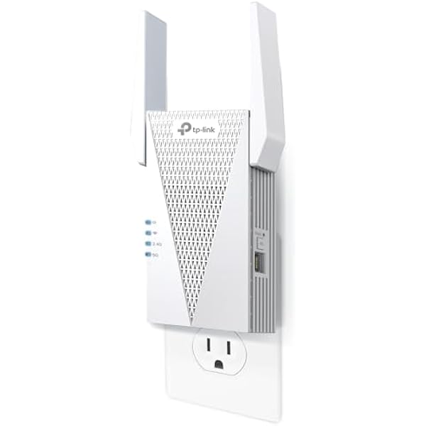 TP-Link RE615X AX1800 WiFi 6 Range Extender w/Ethernet Port | 1.8G Dual-Band Wireless Repeater Amplifier | Up to 2100 Sq. Ft., 64 Devices | Internet Signal Booster | APP Setup | EasyMesh Compatible