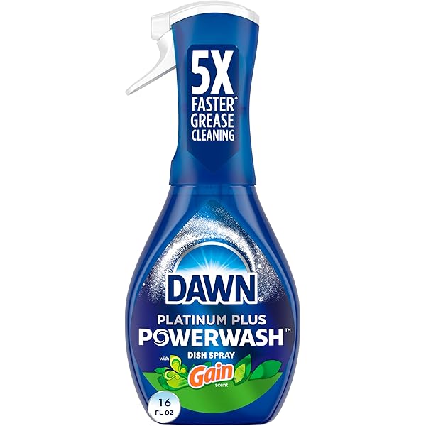 Dawn Powerwash Gain Original Dish Spray, Dish Soap Starter Kit, 16 Fl Oz