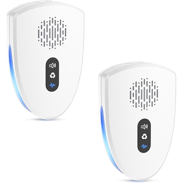 2025 Upgraded Ultrasonic Pest Control Repeller, Mouse Repellent Indoor for Spider Bug Roach Ant Fly Rat Mice Insect Deterrent, Mouse Rodent Repellent Ultrasonic Plug in, 3 Mode Switching, 6 Pack