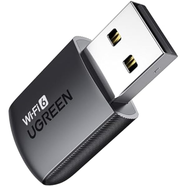 UGREEN WiFi Adapter for Desktop PC, AX900 USB WiFi 6 Adapter with 5GHz/2.4GHz Dual Band, Built-in Driver for Windows 10/11