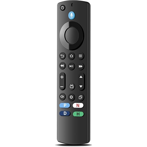 Replacement Voice TV Remote for Amazon Fire Stick (4K, 4K Max, HD, Lite), TV Cube, for Insignia, Toshiba Smart TVs