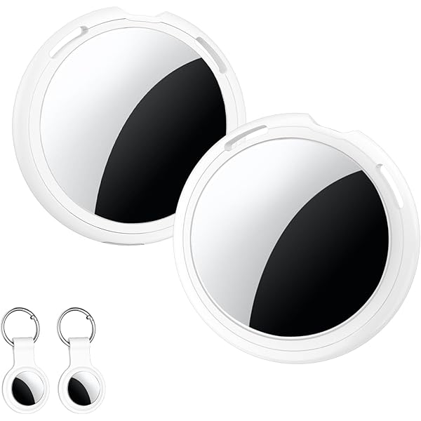 2 Pack Tracker Tags [Apple MFi Certified] Pair with Apple Find My (iOS Only) Bluetooth Air Smart Tags Key Finder Item Locator Waterproof Finder Worldwide Tracking for Pets Wallet Backpack Dogs Luggage