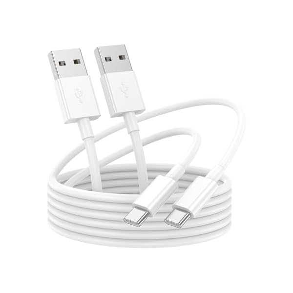 Car Carplay Cable for iPhone 15/16/17 Charger Cord,USB A to USB C Fast Charging Cable 3FT 2Pack Compatible for Apple 17 Pro Max/16 Plus/for IPad Pro 12.9/11/Air 5th/4th Mini Gen Type C Charge