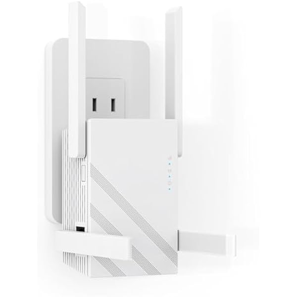 2025 1.2Gbps WiFi Extender Signal Booster, Up to 12880 sq. ft, Dual Band 5GHz/2.4GHz, WiFi Extenders Signal Booster for Home, WiFi Range Extender with Ethernet Port, Connects 100+ Devices