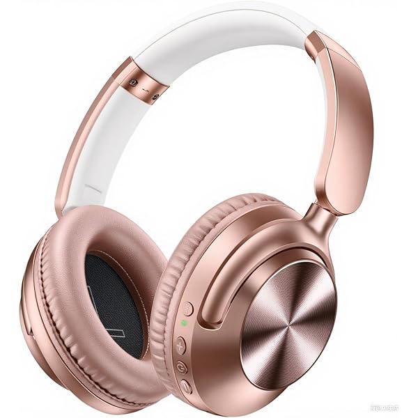 TAGRY Hybrid Active Noise Cancelling Headphones 100H Playtime Wireless Bluetooth Over Ear Headphone with Fast Charging Hi-Res Audio Comfort Earcups Headsets for Home Travel Office Phone PC Black