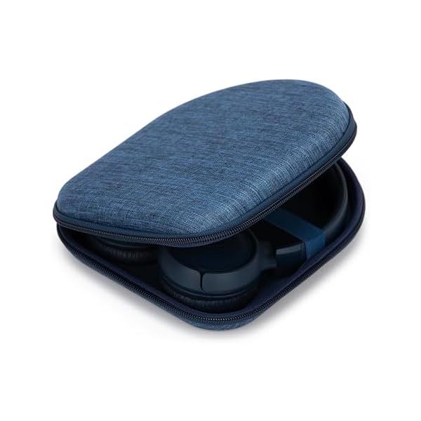 Ginsco Case Compatible with JBL Tune 510BT/520BT/500BT with Sony WH-CH520/510, Ultra-Slim Hard Shell Headphone Case for On Ear Headphones (Blue Twilight)