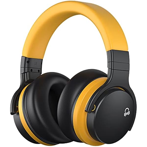 Million Sold Classic E7 Active Noise Cancelling Headphones with Upgraded HD Sound, Wireless Bluetooth Headphones Over The Ear Unequaled Comfort, Vivid Deep Bass, for Home Office Travel Birthday Gift