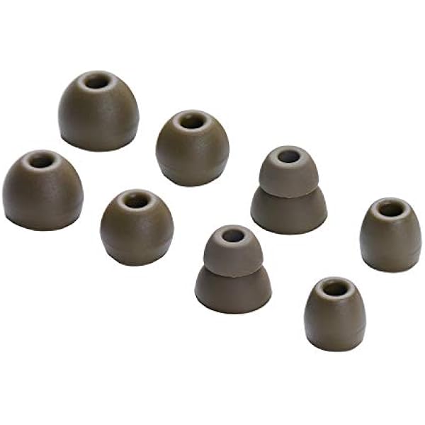 Replacement Eartips Silicone Earbuds Buds Set for Powerbeats Pro Beats Wireless Earphone Headphones,4 Pair (Moss)