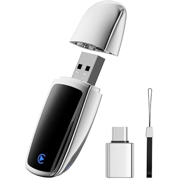 Wireless CarPlay Adapter for Apple iPhone（2025 Upgrade）- Convert Wired CarPlay to CarPlay Wireless Adapter, Stable Connection Compatible with OEM Wired CarPlay Vehicles & iOS 10+（Silver）