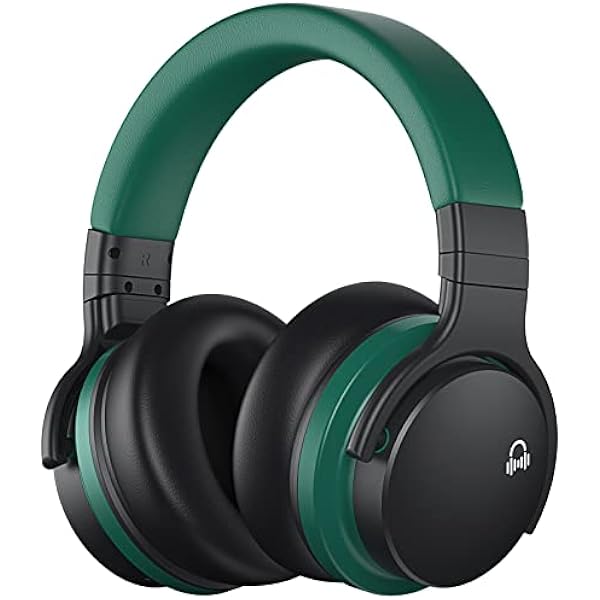 Million Sold Classic E7 Active Noise Cancelling Headphones with Upgraded HD Sound, Wireless Bluetooth Headphones Over The Ear Unequaled Comfort, Vivid Deep Bass, for Home Office Travel Birthday Gift