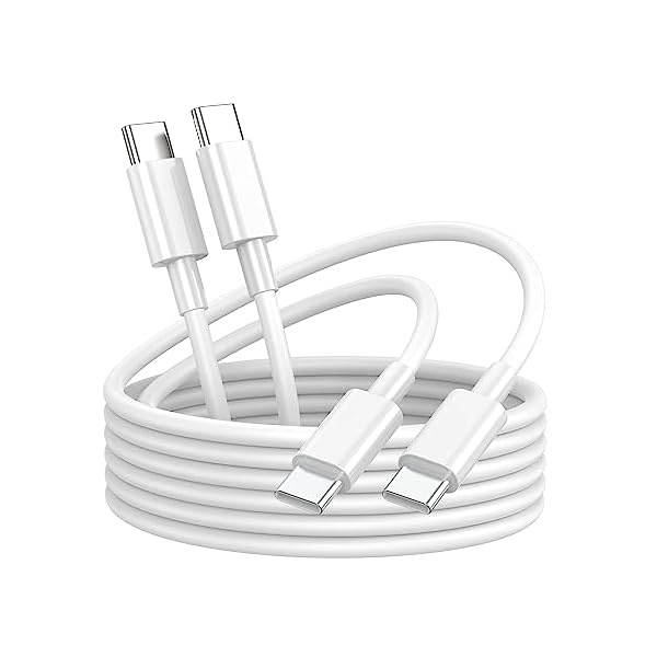 USB C to USB C Charging Cable for Apple iPhone 17/16/15 Charger Fast 6ft Long USBC to USB-C Power Cord for iPhone 17/16 Pro/Pro Max/Air, MacBook Air 13 inch/IPad Pro/Air/10th/4/5 Type C 2Pack 6 ft 60W