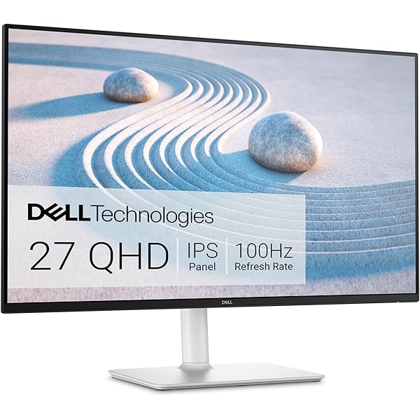 Dell S2725DS Monitor - 27 Inch, QHD (2560x2440) Display, 100Hz refresh rate, 1500:1 contrast ratio, TÜV Rheinland Eye comfort 4 Star, Integrated 2x5W speaker, Height/Tilt/Swivel/Pivot- Ash White color