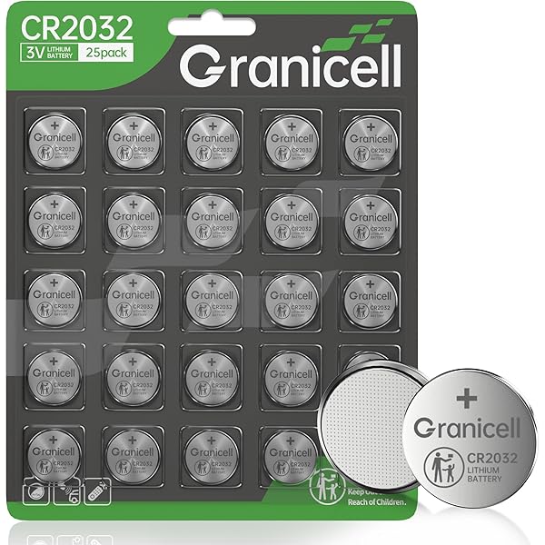 CR2032 Battery Compatible with AirTag 25 Count 2032 Lithium 3V Coin Battery for Child Safety, Suitable for Key Fobs, Smart Sensors, Scales, Candles and More