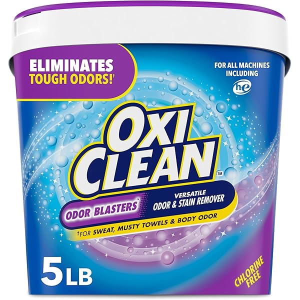 OxiClean Odor Blasters Versatile Odor and Laundry Stain Remover Powder, 5 lb