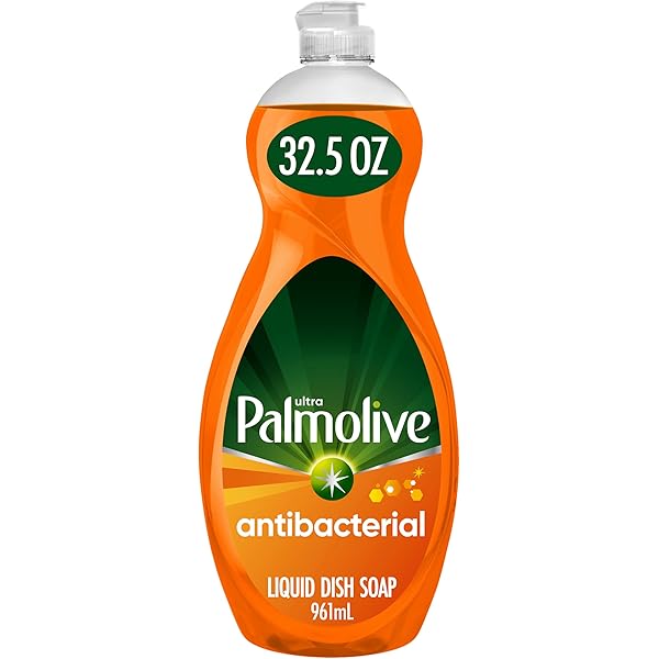 Palmolive Ultra Dish Liquid, Orange, Antibacterial, 32.5 Fl Oz (Pack of 1)