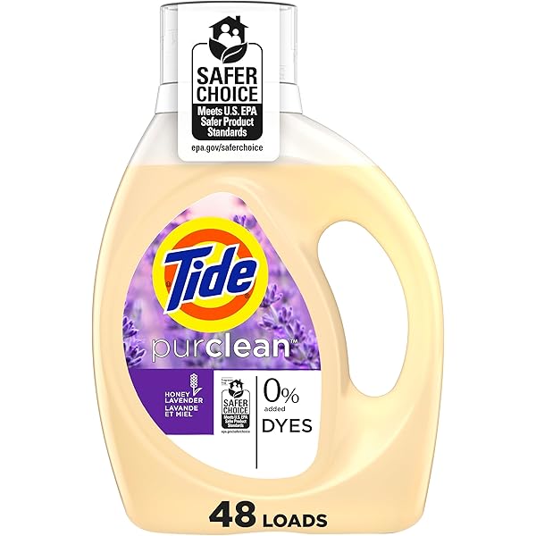 Tide Purclean Liquid Laundry Detergent, 63 fl oz, 48 Loads