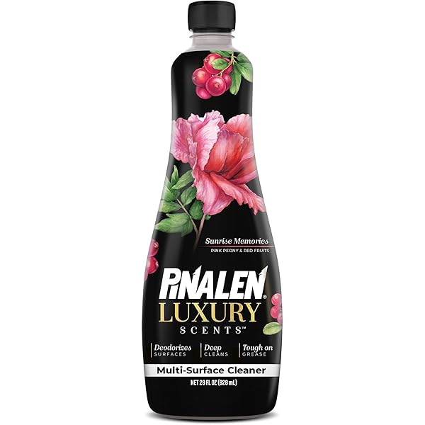 PINALEN Luxury Scent Liquid Multipurpose Cleaner - Sunrise Memories - 28 fl oz - All Purpose Cleaner for Kitchen, Bathroom & Surfaces