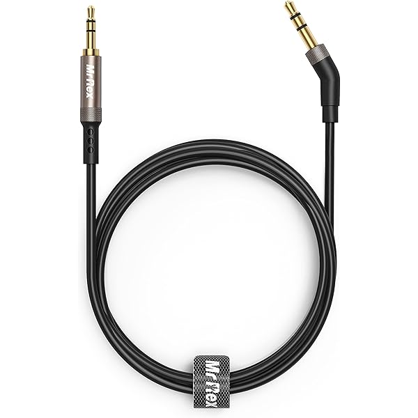 Mr Rex 3.5mm to 2.5mm Aux Cable Cord for Bose 700 QuietComfort Ultra QC45 QC35II QC35 QC25 Noise Cancelling Headphones, JBL E45BT E55BT E65BTNC Bluetooth Earphone, Audio Replacement Wire (1-Pack, 5FT)