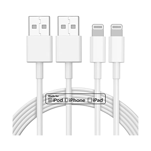 2pack 10ft iPhone Charger, [Apple MFi Certified] Long iPhone Charger Cord 10 ft, Apple Lightning to USB Cable, 10 Foot Fast Charging Cords for iPhone Charger 14/13/12/11/13 Pro/13 Max/X/XS/XR/XS