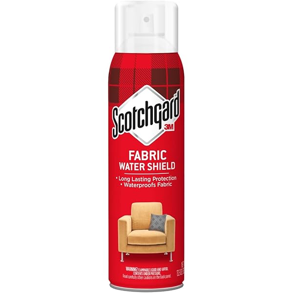Scotchgard Fabric Water Shield, 13.5 Ounces, Repels Water, Ideal for Couches, Pillows, Furniture, Shoes and More, Long Lasting Protection