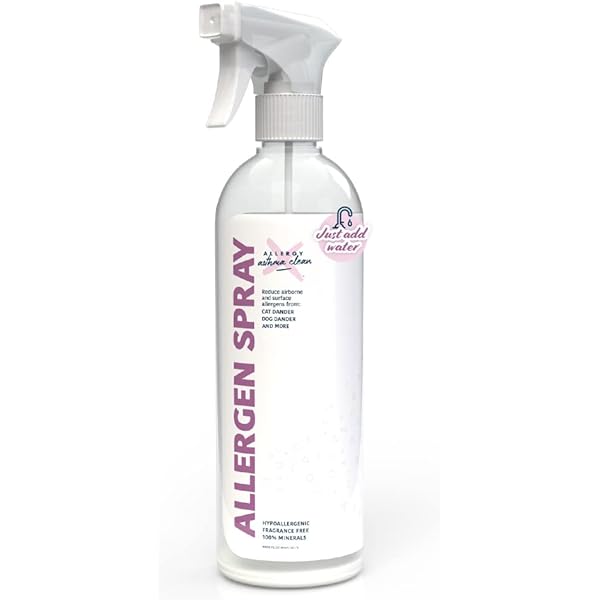 Allergen Spray, Pets, Dust Allergies & More, Air & Surface, Just Add Water, Bottle, Over 33oz