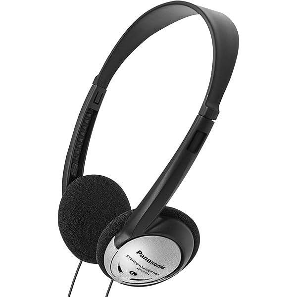 Panasonic RP-HT21 Lightweight Headphones with XBS, 16Hz-22kHz Frequency, 16 Ohm Impedance, Wired Connectivity