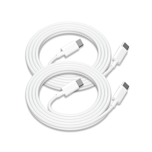 2Pack for Apple USB C to USB C Charging Cable 3ft 60W,Type C to Type C Fast Charger Cord,for iPhone 16 E/17/Air/15/Pro/Plus/Pro Max,for MacBook Pro/Air,for iPad Pro12.9/11in,Air 4/5,Mini 6/7