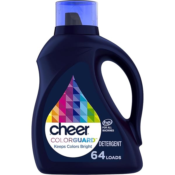 Cheer Liquid Laundry Detergent, 64 Loads, 92 fl oz, HE Compatible