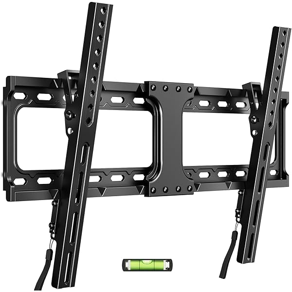 55 65 75 85 inch Tilting TV Wall Mount for 32-90 '' TVs, Low Profile TV Mount Bracket, Safe Lock & Quick Release, Max VESA 600x400mm, 24 inch Studs,132 lbs, Fit Most 55+ 75+ 85+ 86 TVs