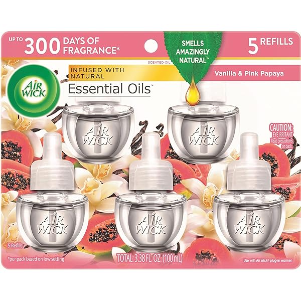 Air Wick Scented Oils 0+5 Vanilla & Pink Papaya