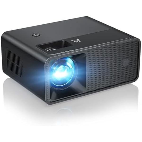 CiBest Mini Projector, 2025 Upgraded Full HD 1080P Support Video Projector, Portable Small Movie Projector, Compatible with iOS/Android/Windows/TV Stick/Box/USB/HDMI