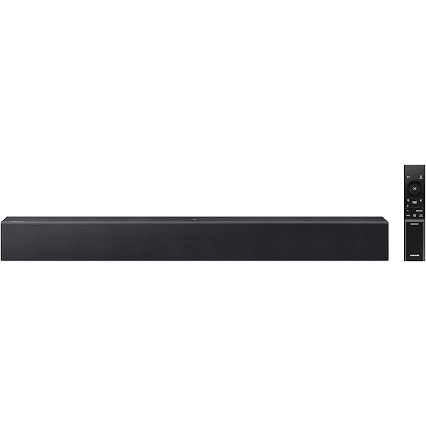 Samsung B-Series Soundbar HW B400F 2.0 ch Soundbar with Built in Subwoofer (2025 Model) One Remote Control, Surround Sound Expansion, Voice Enhance Mode
