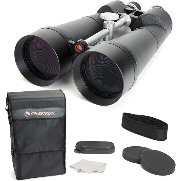 Celestron SkyMaster 25x100 Binoculars – Giant Aperture Binoculars for Deep-Sky Astronomy & Long-Distance Viewing – Multi-Coated Optics – Includes Tripod Adapter & Carrying Case