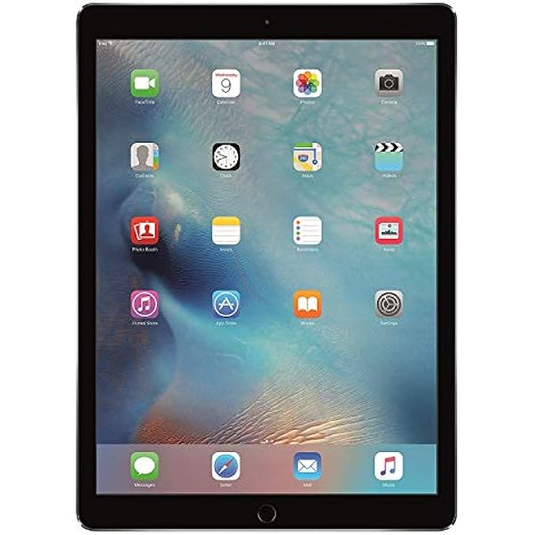 Apple iPad Pro (128GB, Wi-Fi, Space Gray) 12.9in Tablet (Renewed)