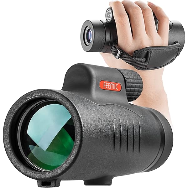 Monocular Telescope High Power 8x42 Monoculars Scope Compact Waterproof Fogproof Shockproof with Hand Strap for Adults Kids Bird Watching Hunting Camping Hiking Travling Wildlife Secenery